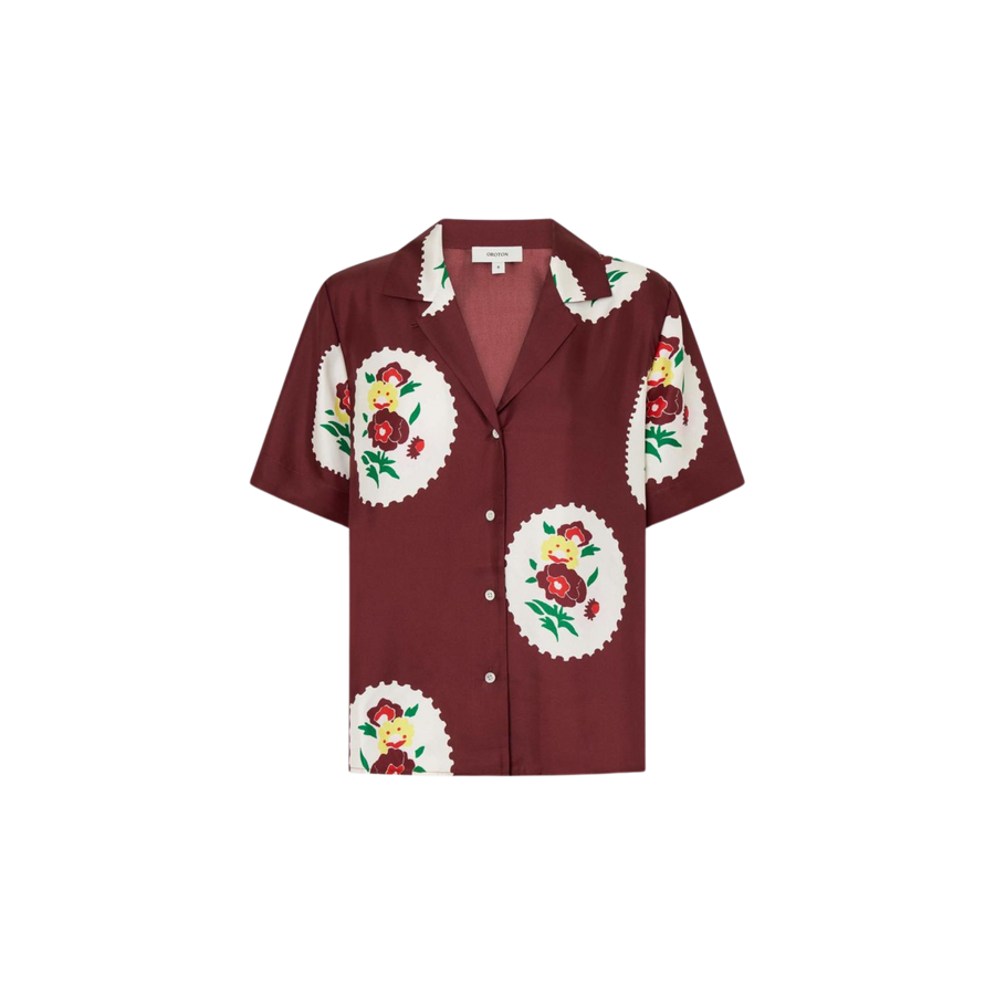 Folk Doilie Camp Shirt
