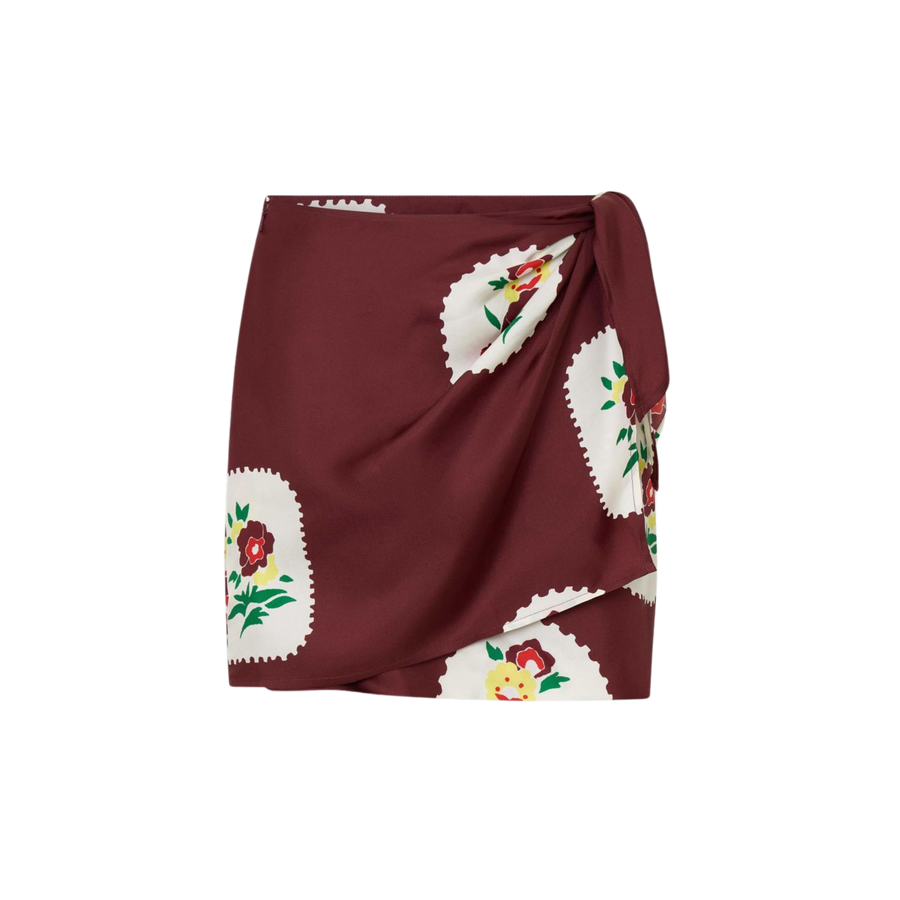 Folk Doilie Sarong Skirt