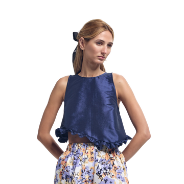 Lili Taffeta Top