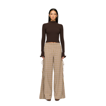 Alina Ruffle Hem Knit