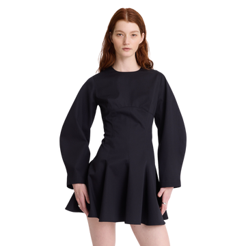 Leg of Mutton Mini Dress