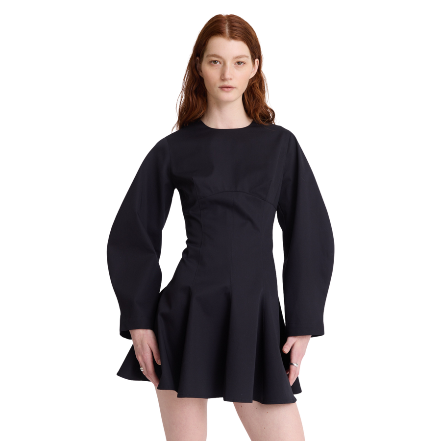 Leg of Mutton Mini Dress