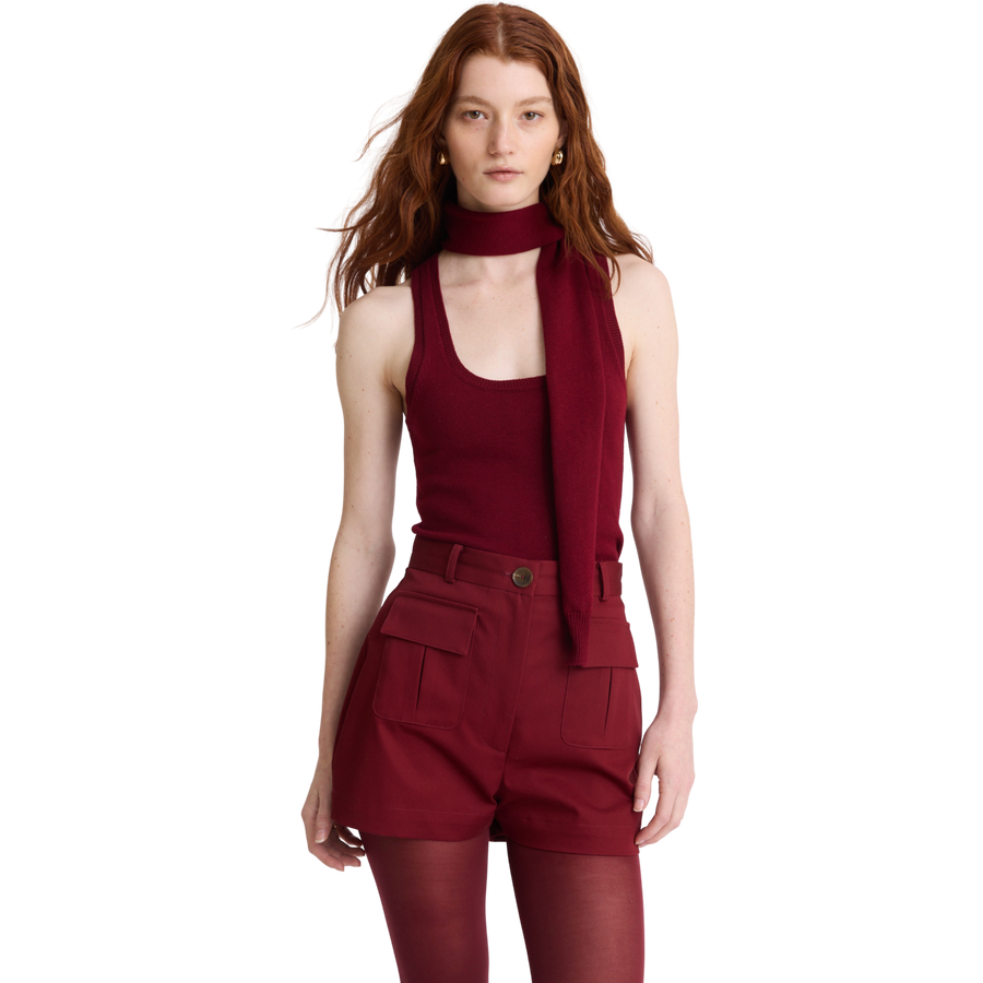 Scarf Tank Top