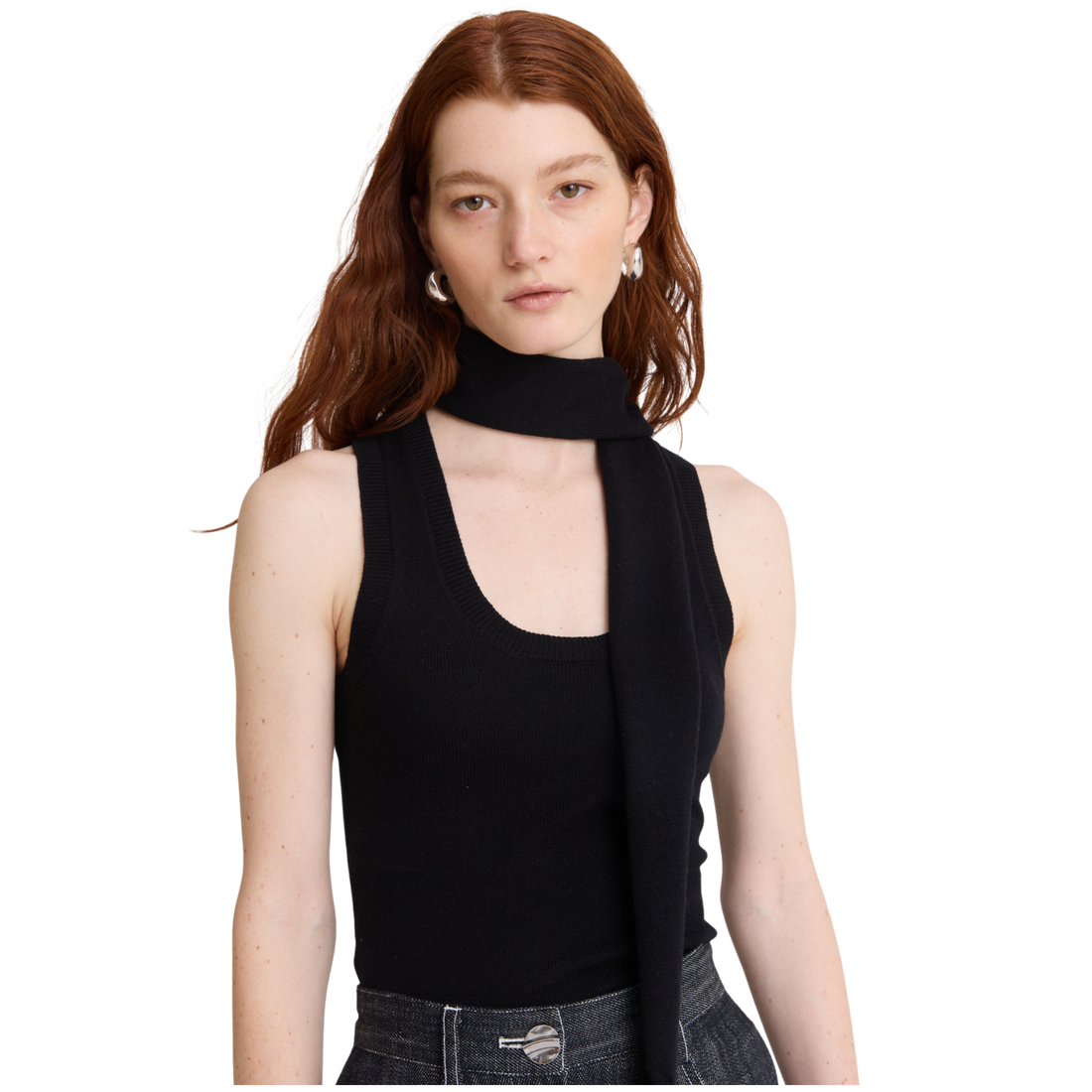 Scarf Tank Top