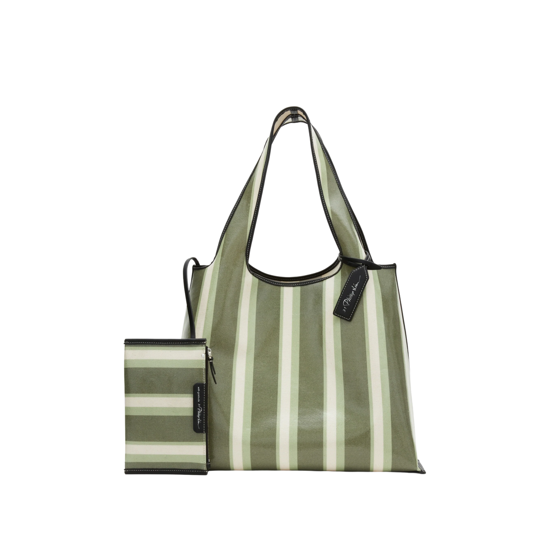 Dual Stripe Market Tote