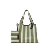 Dual Stripe Market Tote