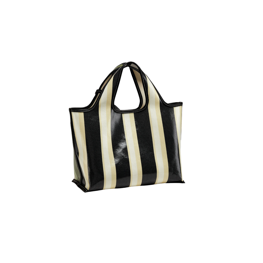 Dual Stripe Mini Market Tote