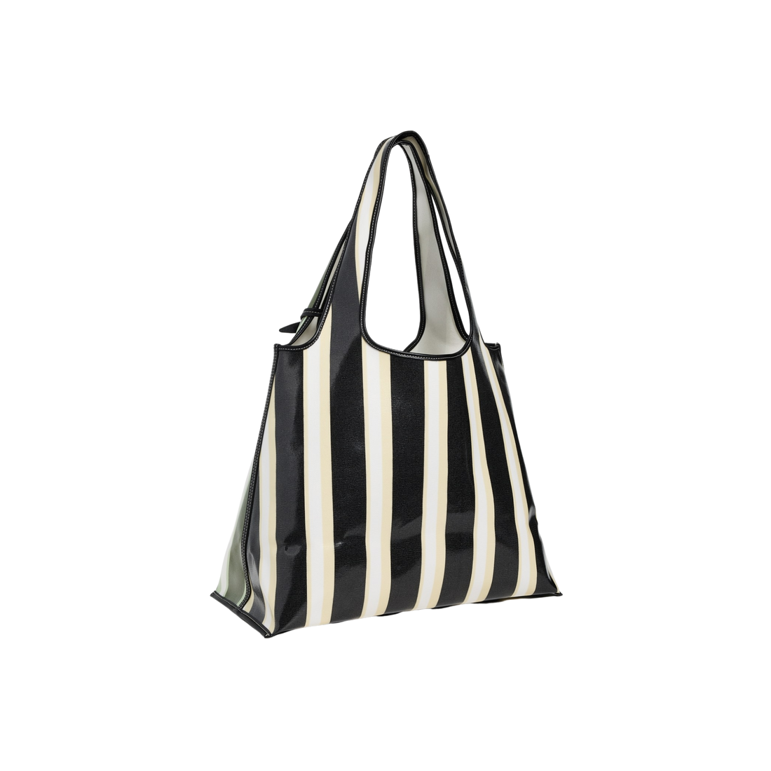 Dual Stripe Market Tote