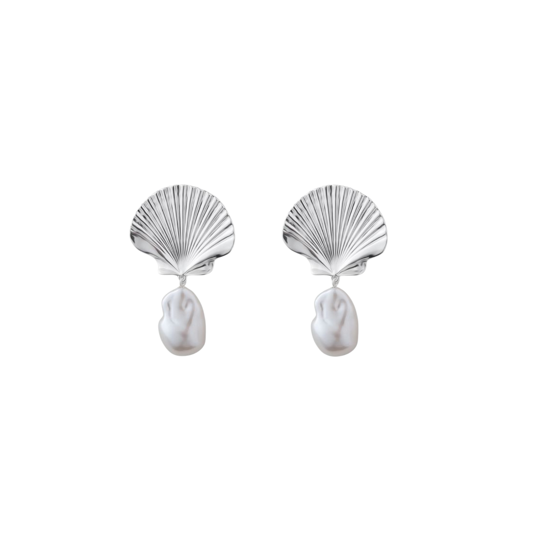 Scallop Earrings