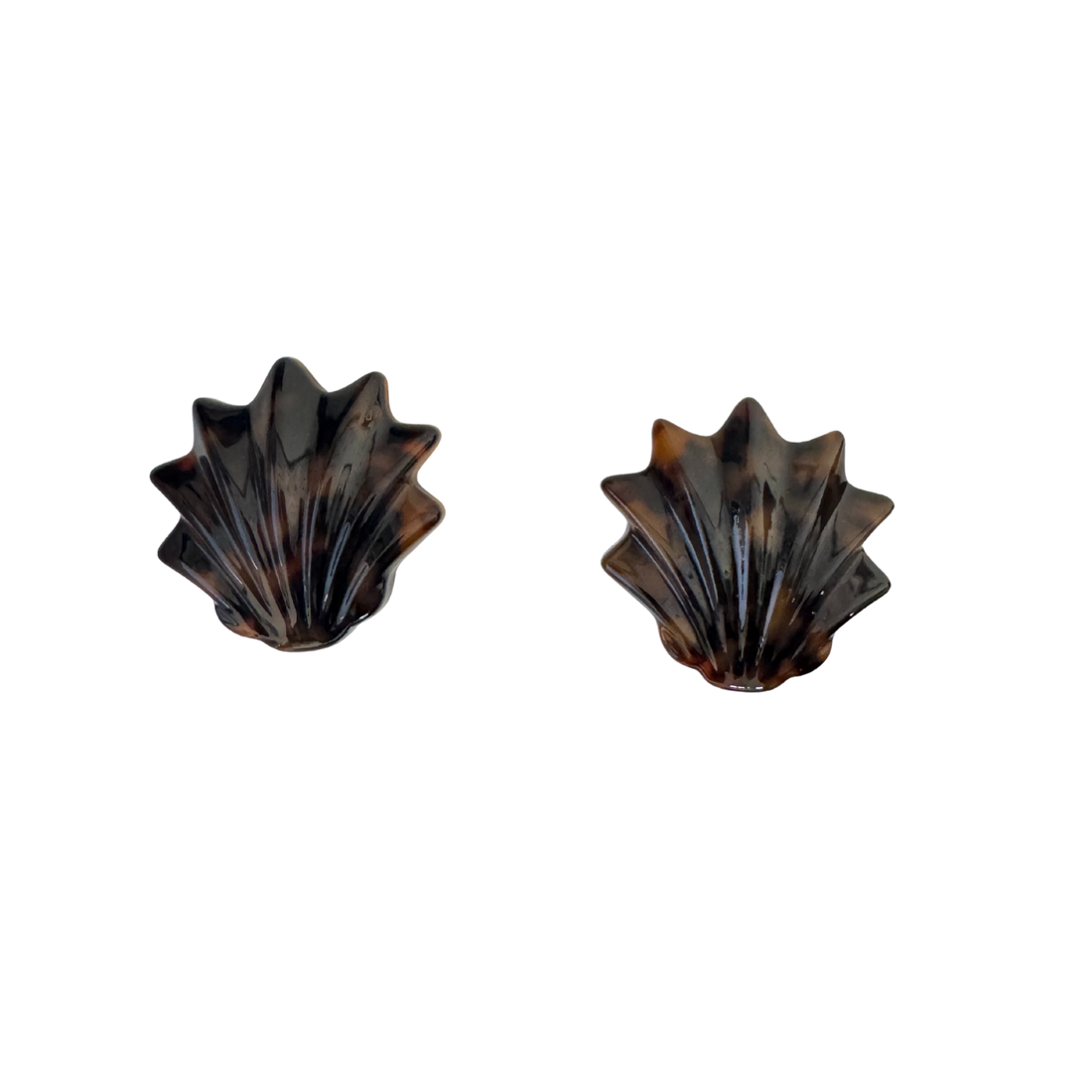 Tortoise Shell Studs