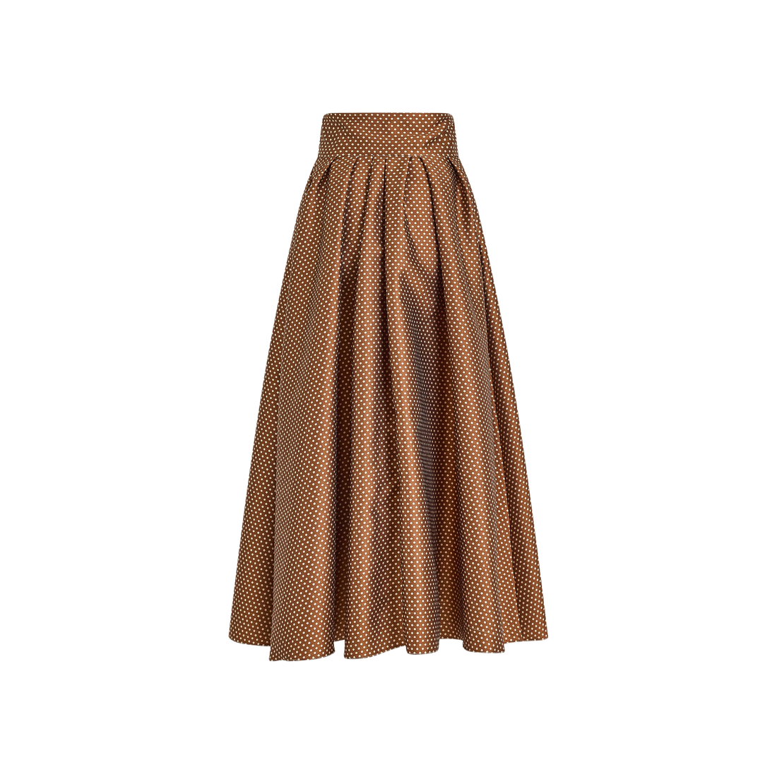 Tie Full Pleated Skirt
