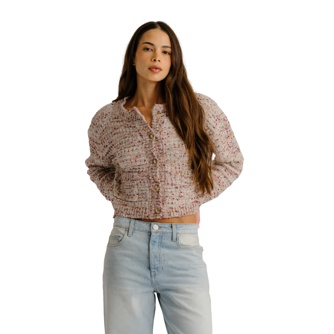 Helena B Cropped Cardigan