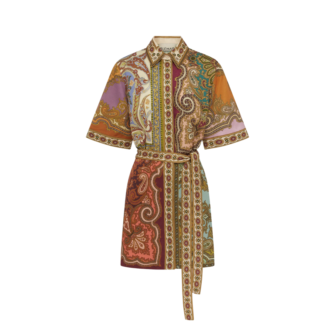 Clemenza Spliced Mini Dress