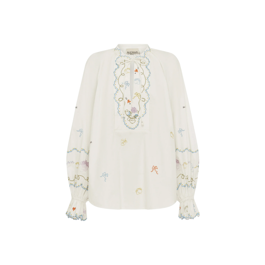 Giulia Embroidered Blouse