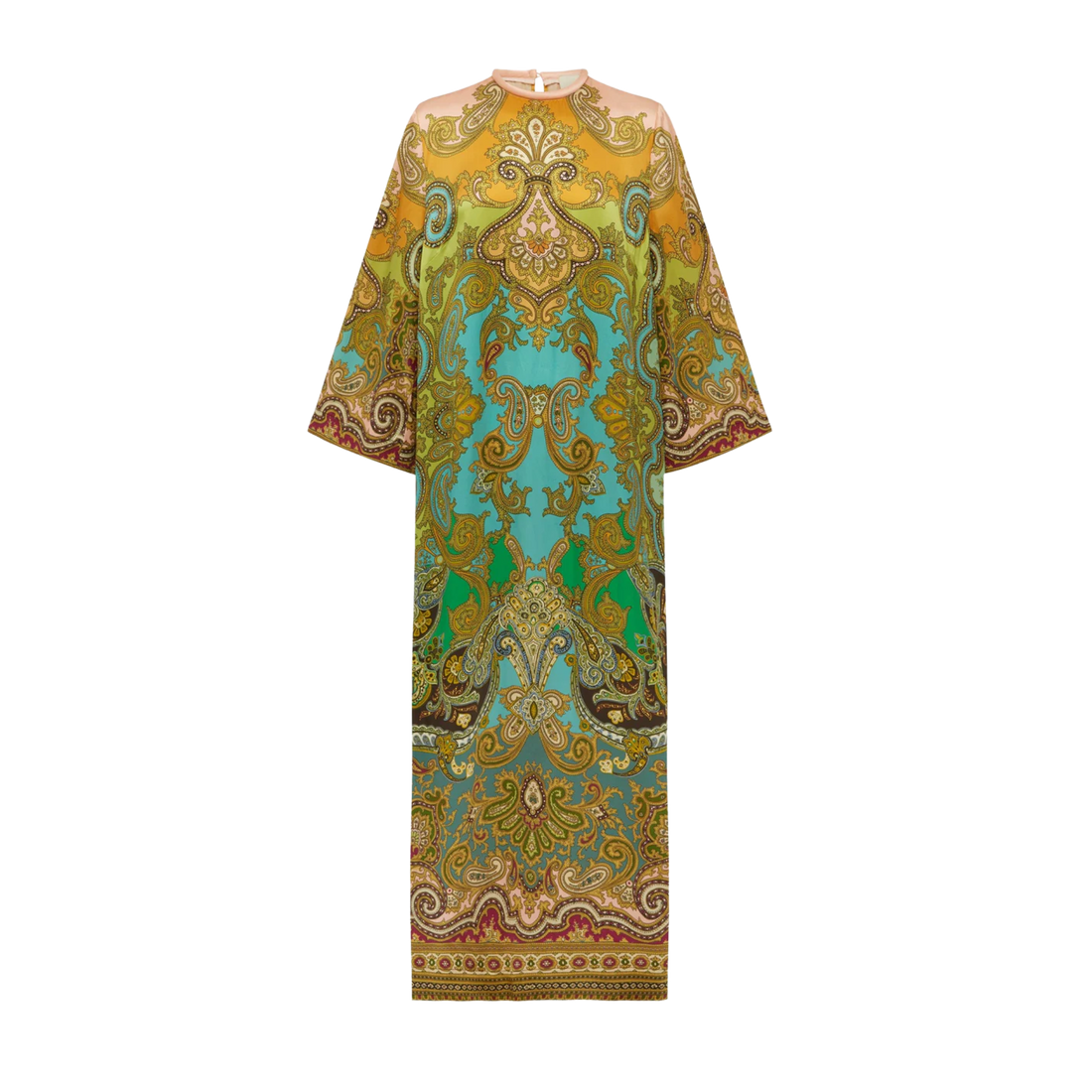 Clemenza Silk Midi Dress