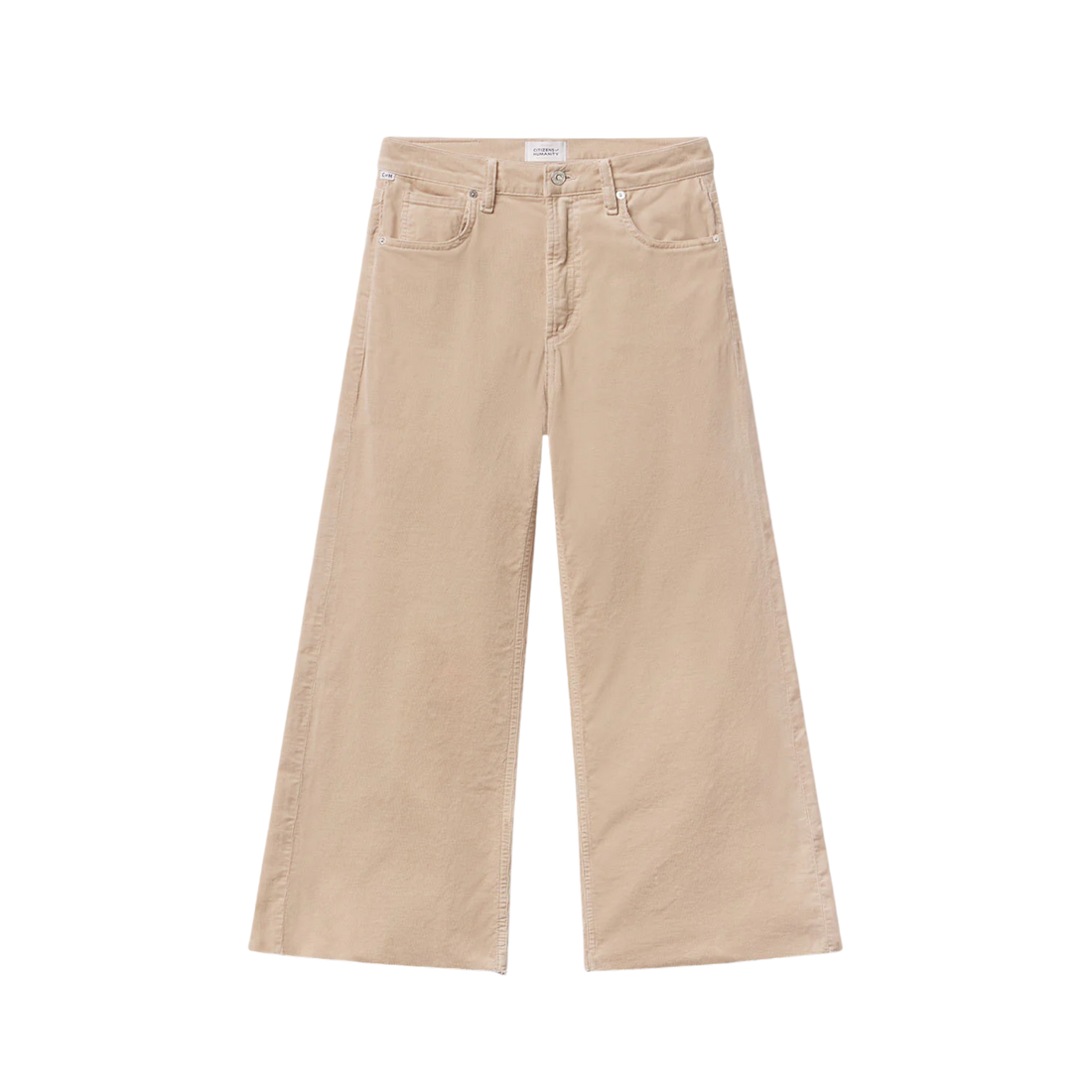 Lyra Wide Leg Corduroy Crop