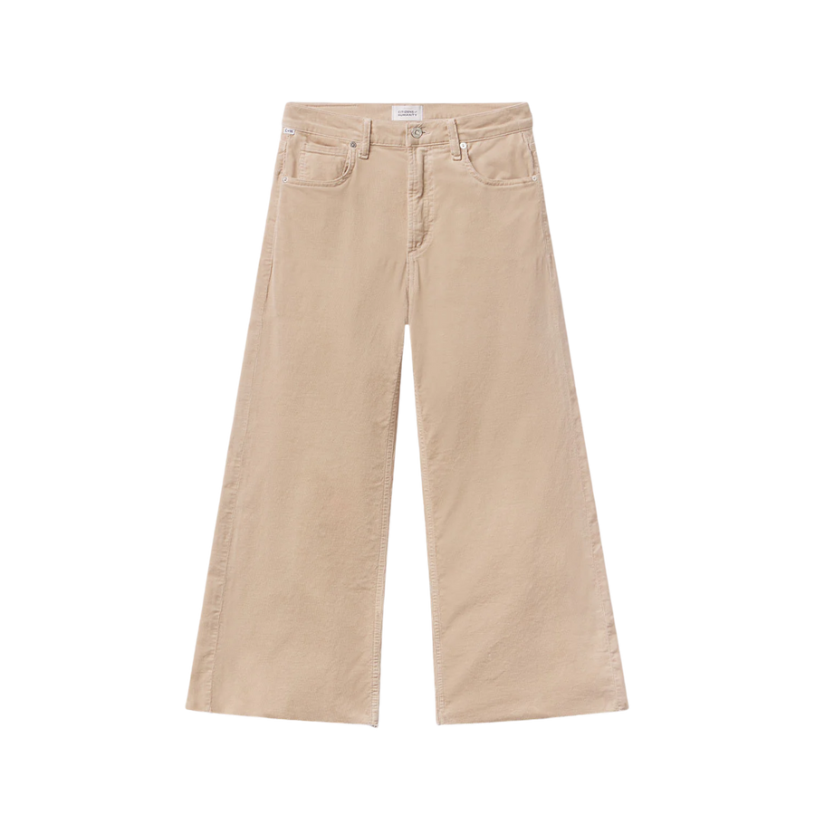 Lyra Wide Leg Corduroy Crop