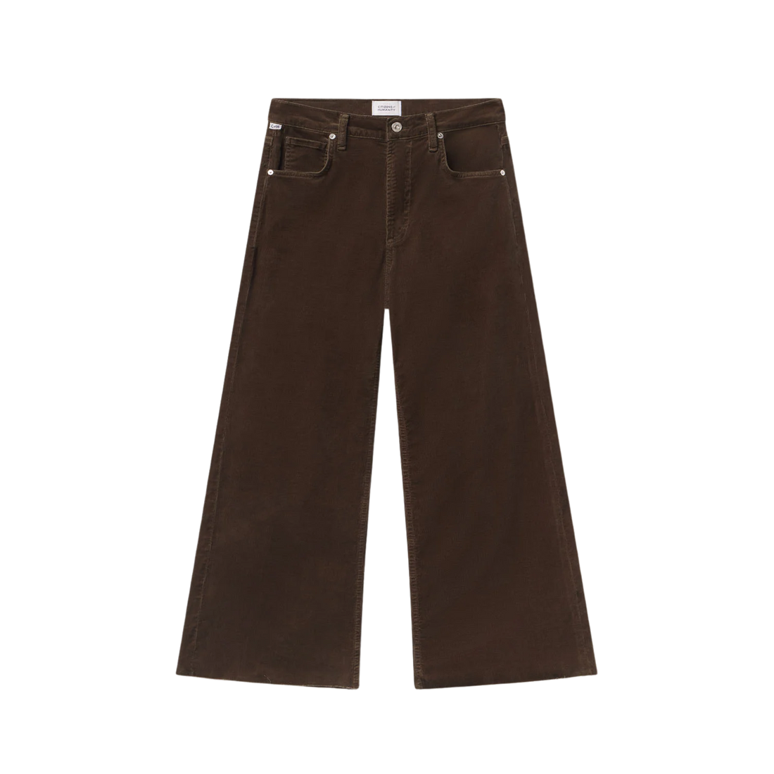 Lyra Wide Leg Cropped Corduroy