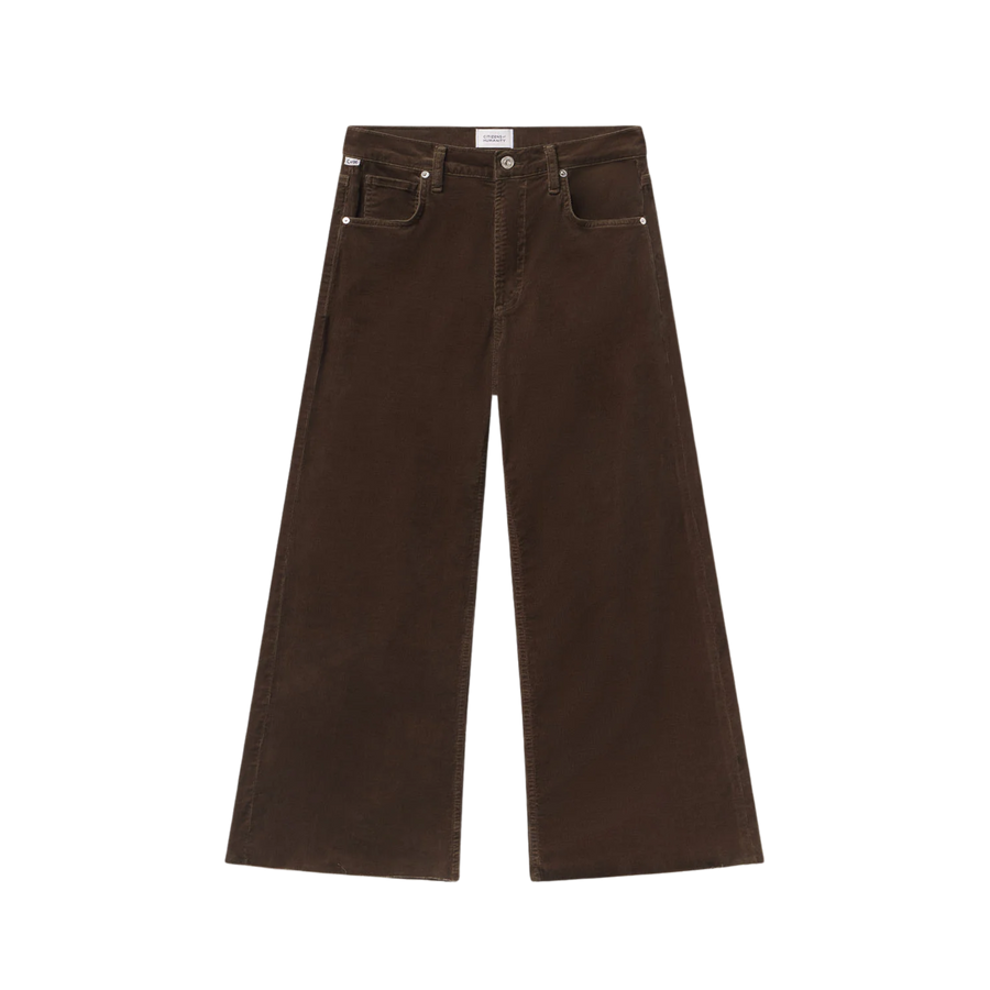 Lyra Wide Leg Cropped Corduroy