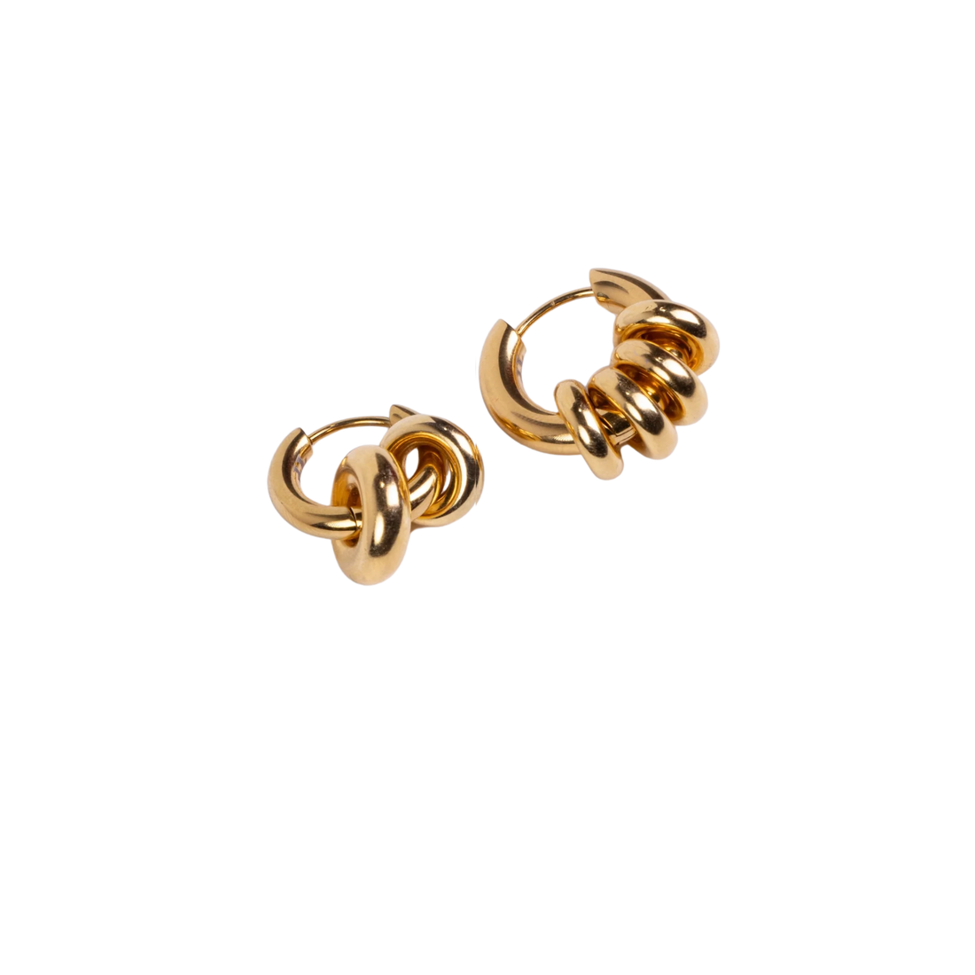 Mini Double Hoop Earrings
