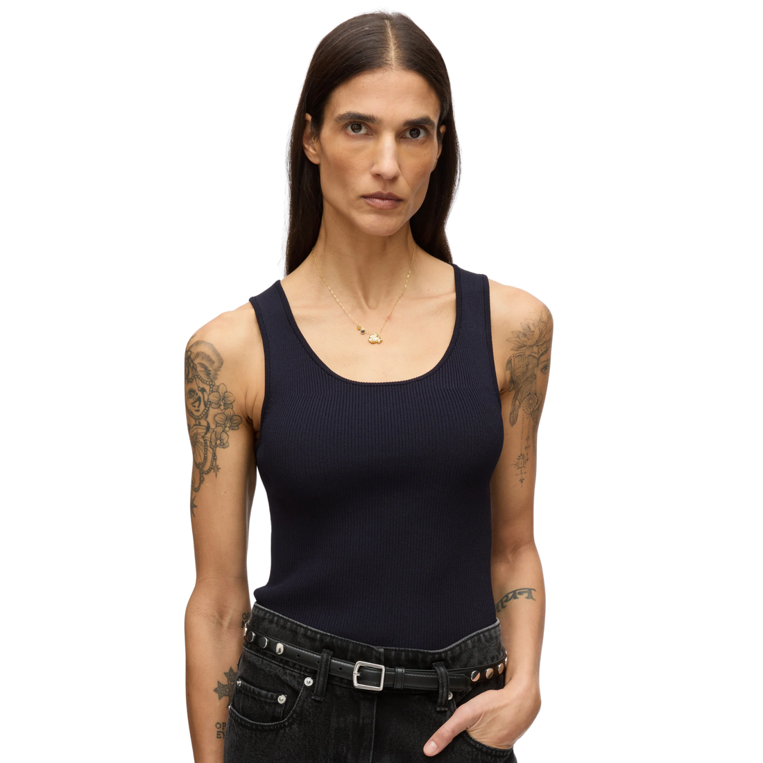 Compact Rib Tank Top