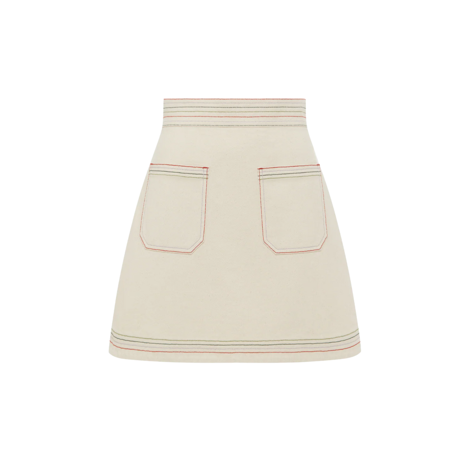 Norma Denim Mini Skirt