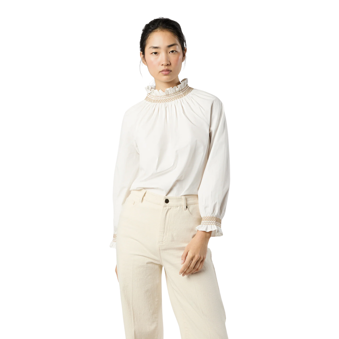 Phoebe Smocking Top