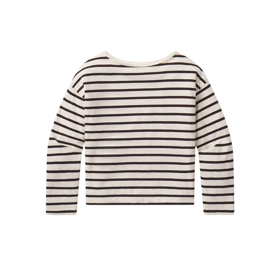 Boat Neck Long Sleeve Shirt