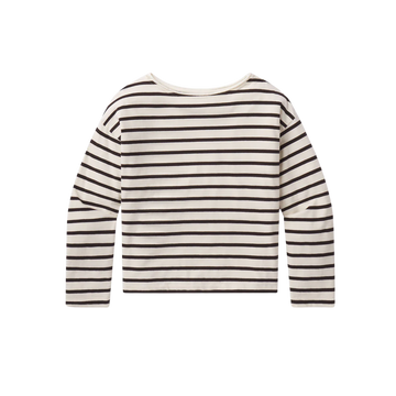 Boat Neck Long Sleeve Shirt