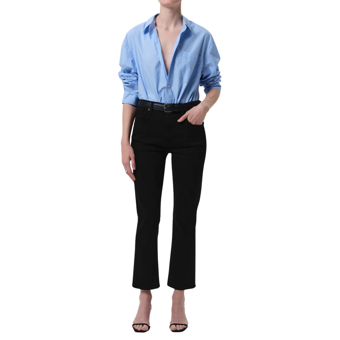 Isola Cropped Boot Cut Jean