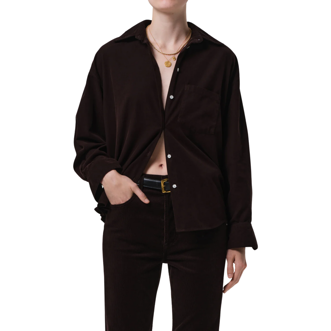 Kayla Corduroy Shirt