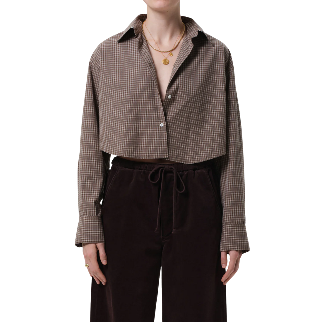 Ana Cropped Shirt