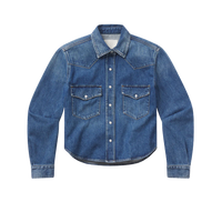 Cropped Western Shirt