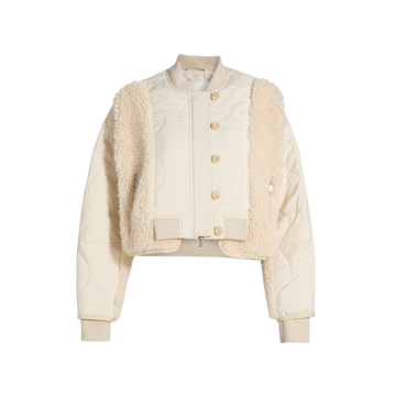 Cropped Sherpa Jacket