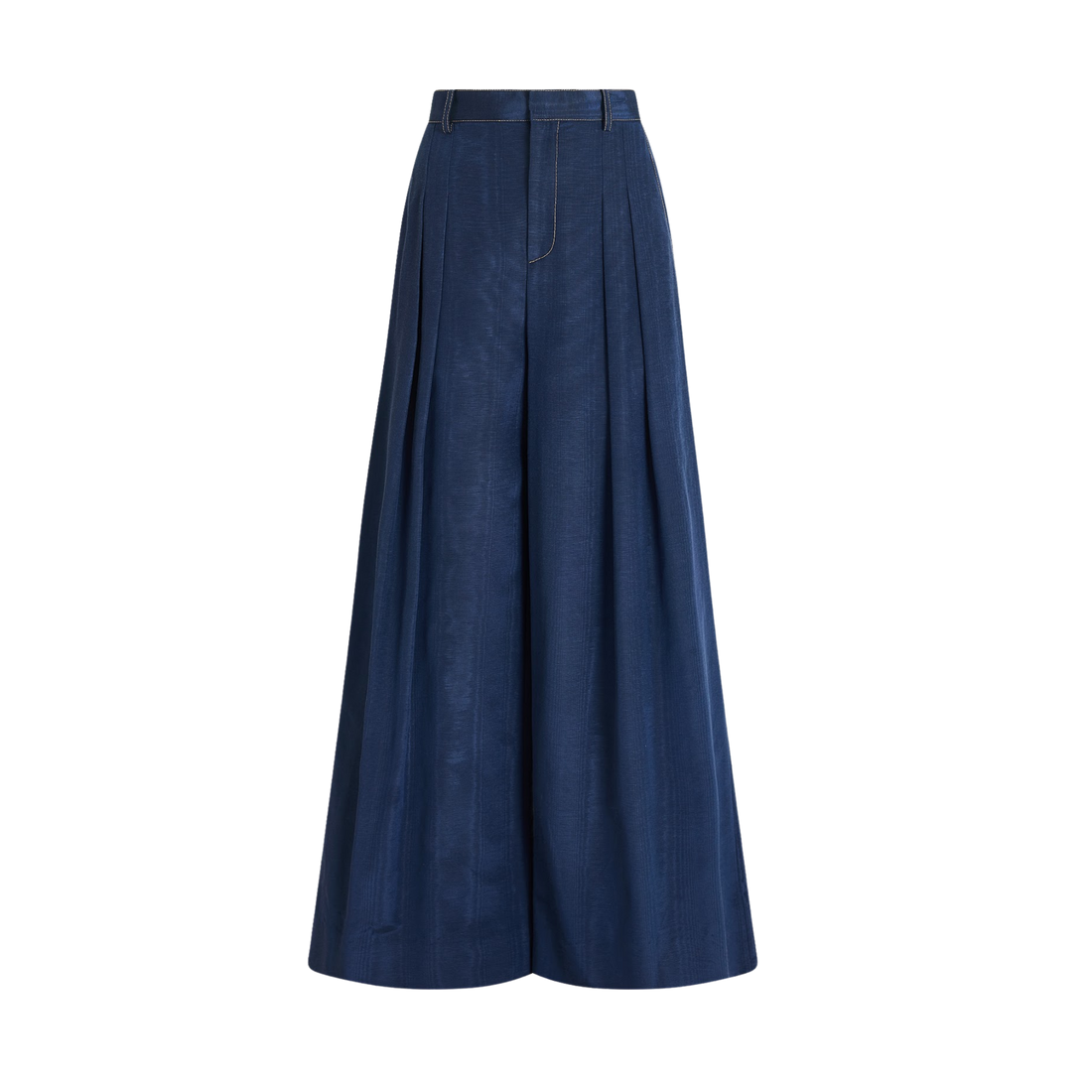 Wide Leg Pleat Pleat Pants
