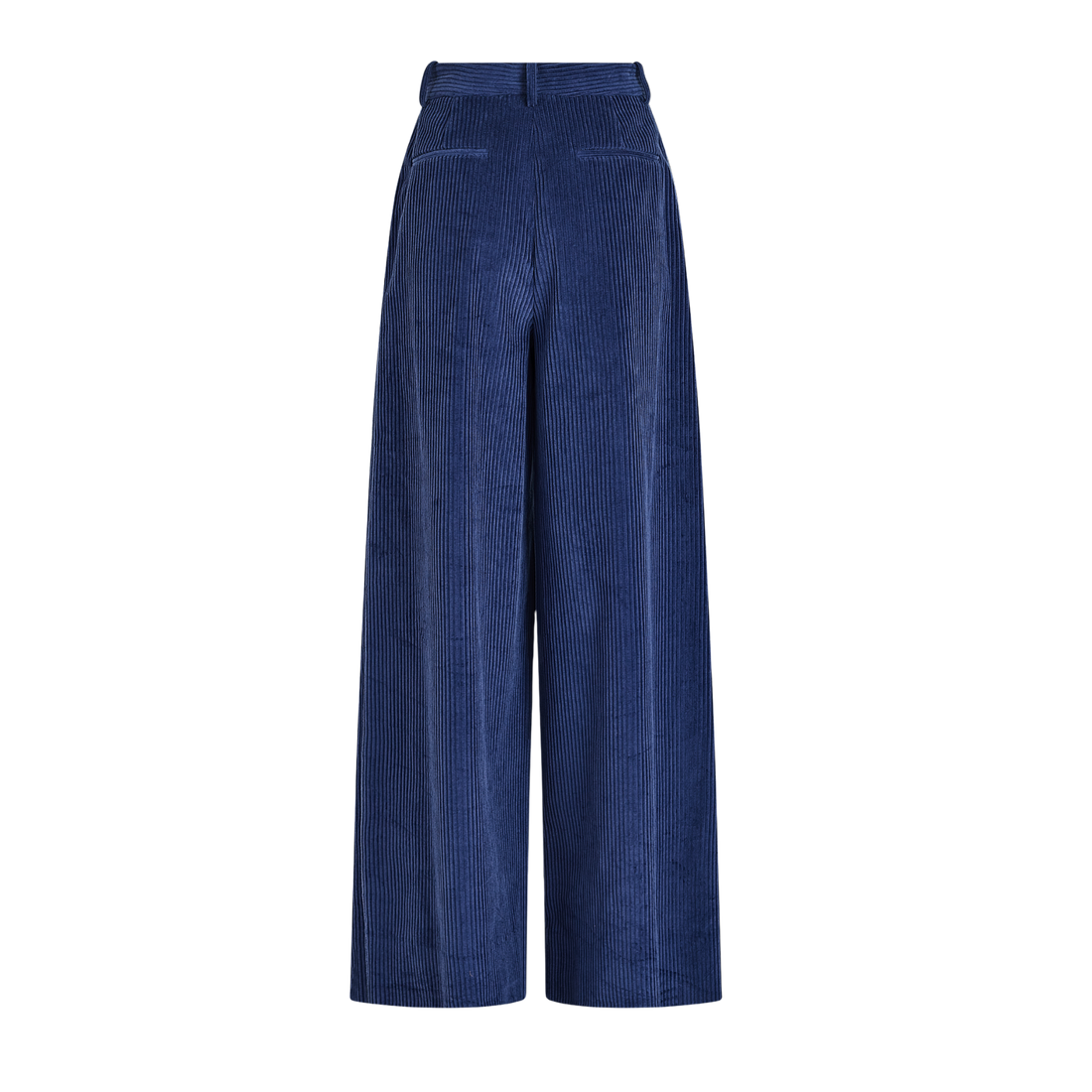 Wide Leg Pleat Corduroy Pant