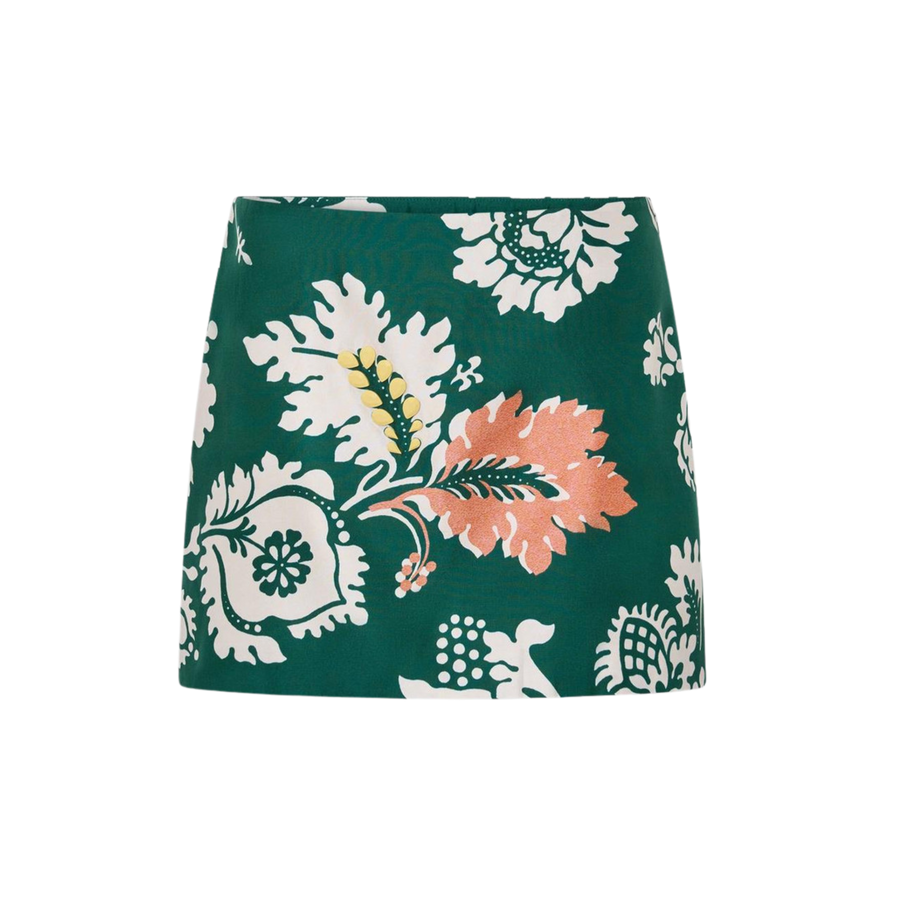 Cabana Floral Mini Skirt