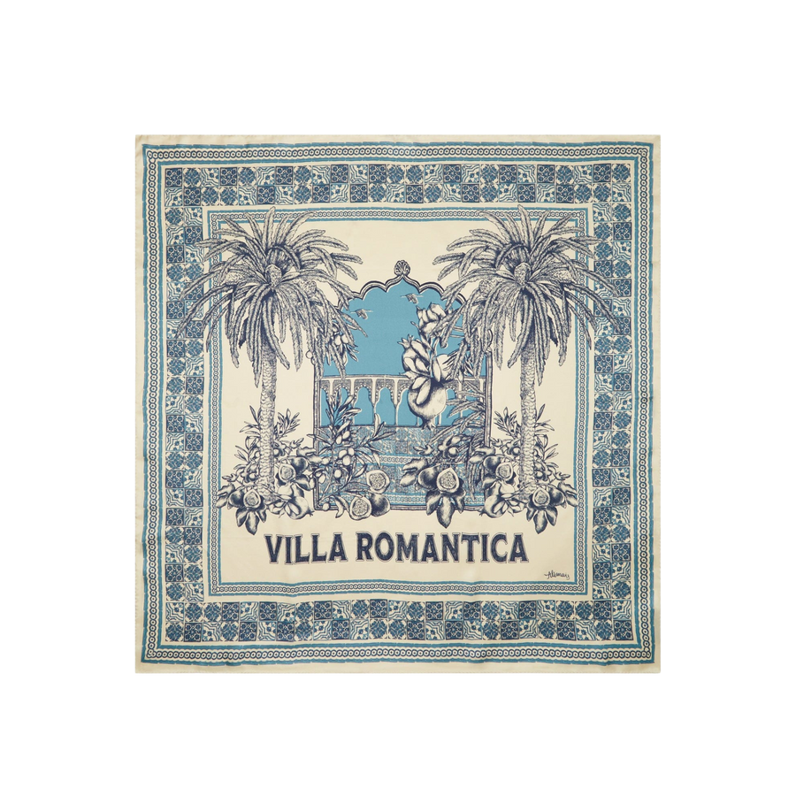 Villa Romantica Silk Scarf