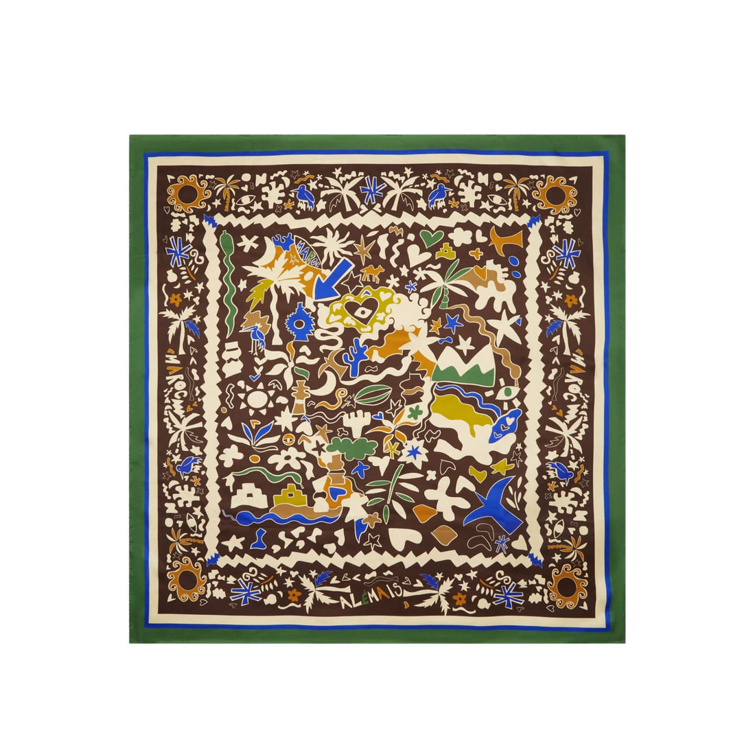 Maroc Silk Scarf