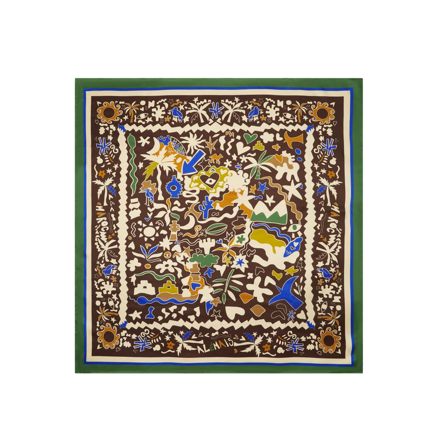 Maroc Silk Scarf