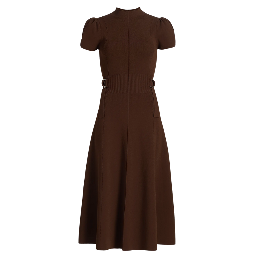 Compact Rib Tulip Dress