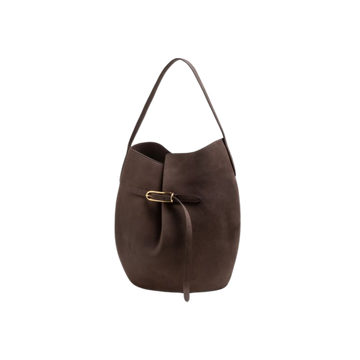 Large Belted Bucket Bag