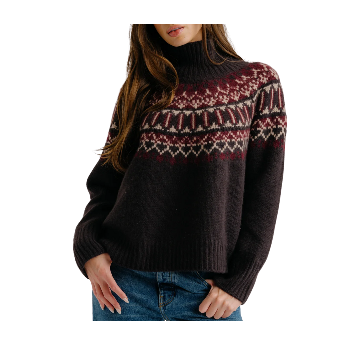 Scottie Fairisle Mockneck