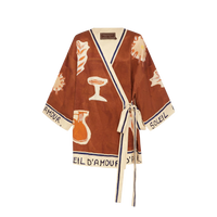 Soleil D'amour Wrap Mini Dress