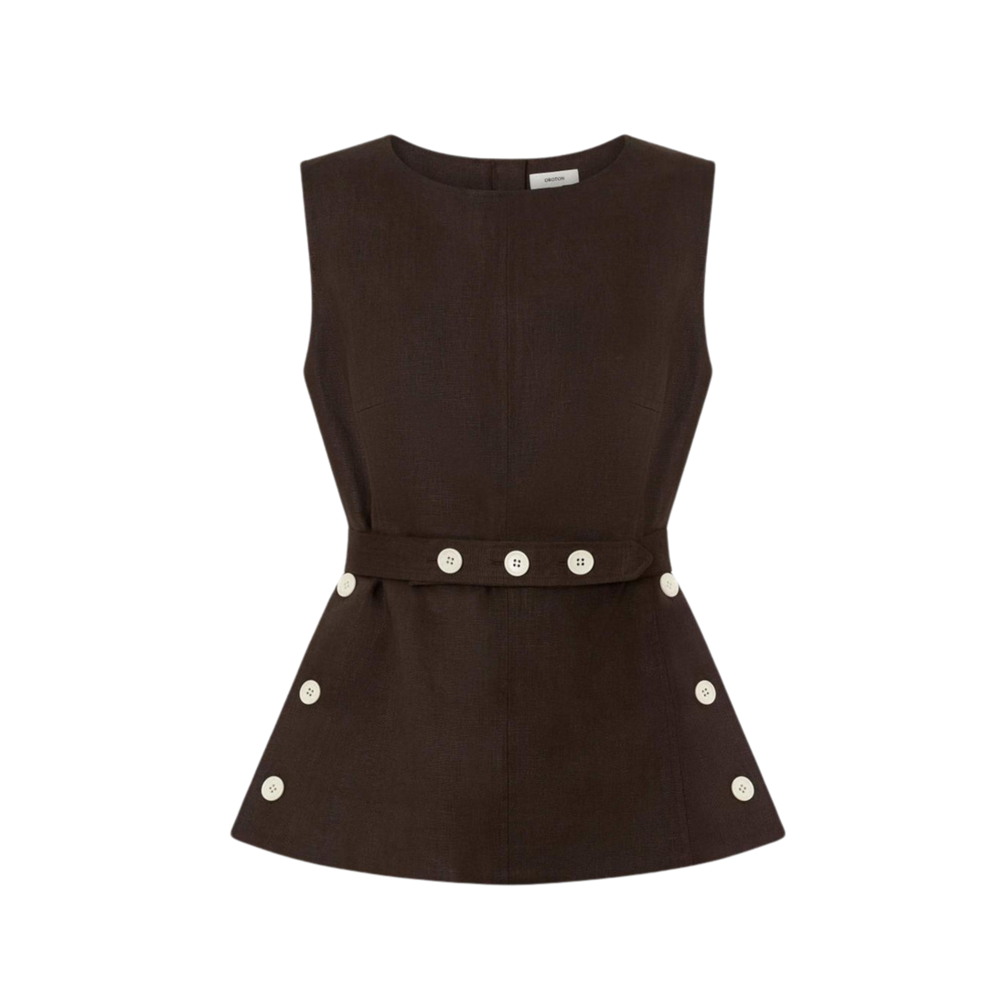 Button Detail Shell Top