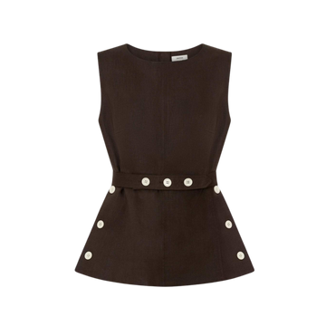 Button Detail Shell Top