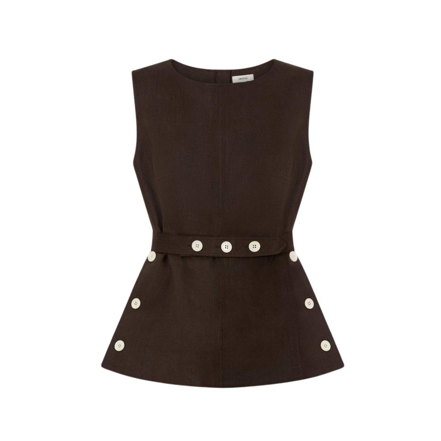 Button Detail Shell Top