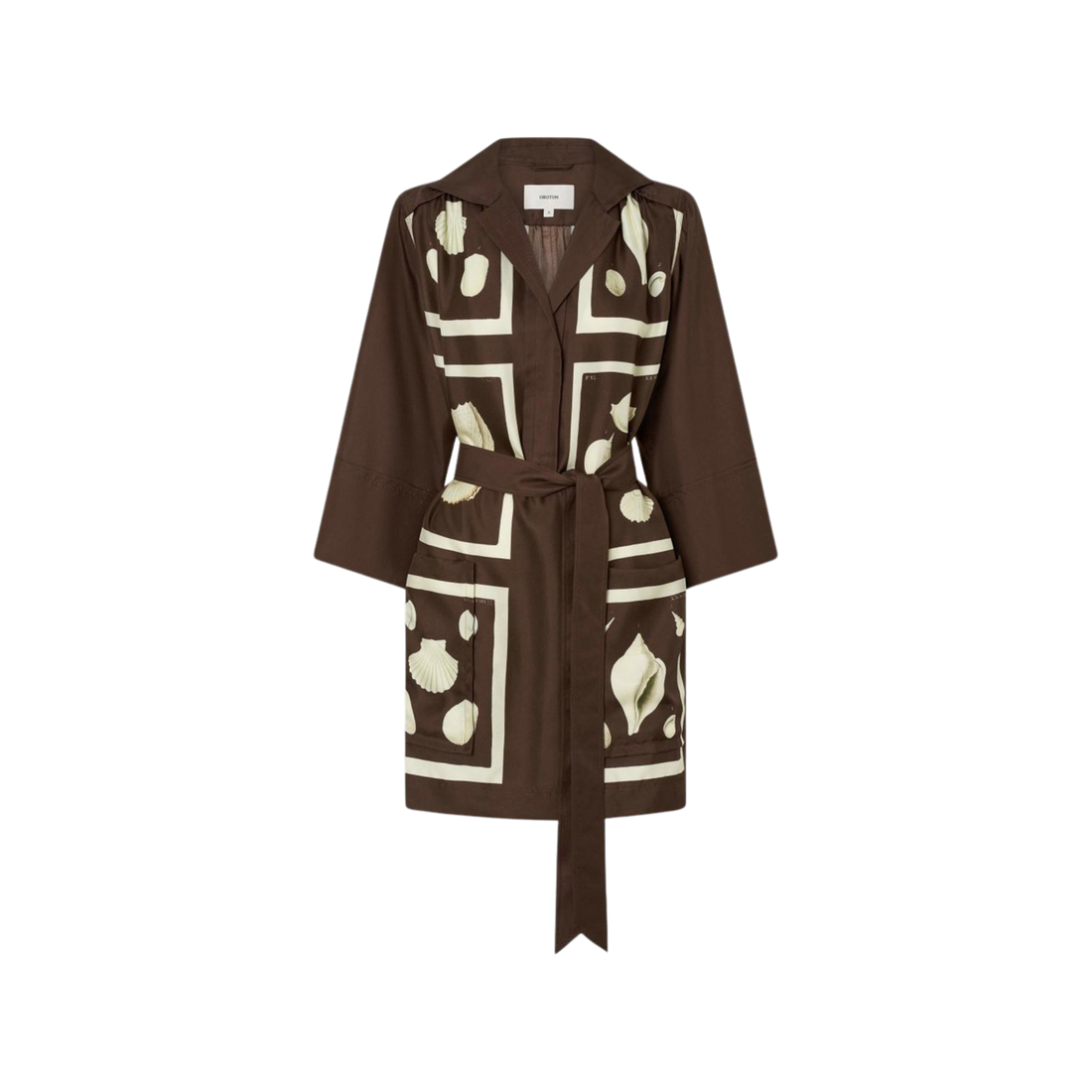 Graphic Shell Tunic Dress