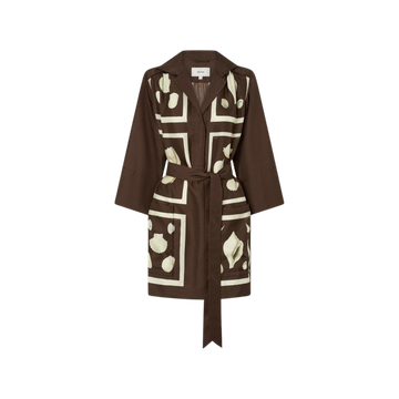 Graphic Shell Tunic Dress