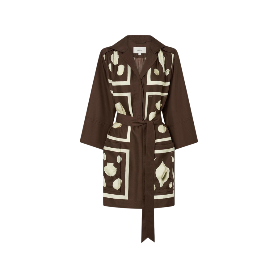 Graphic Shell Tunic Dress